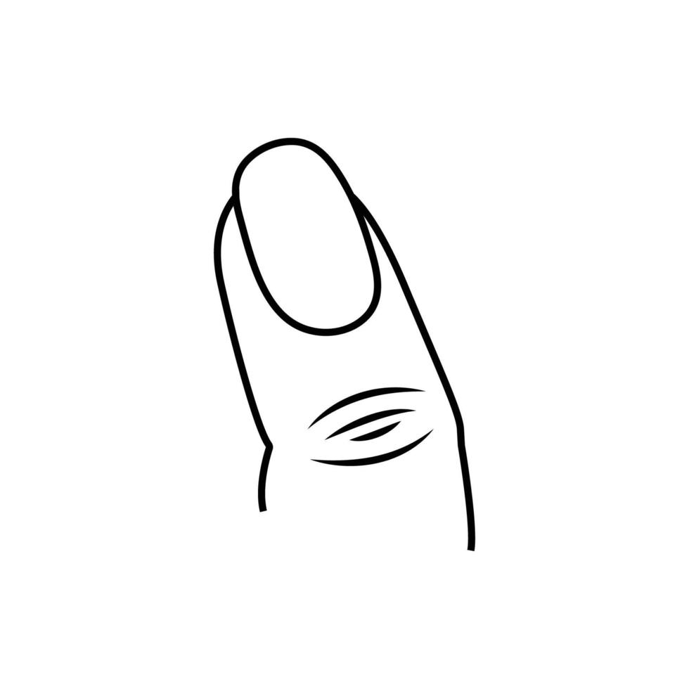 nail icon design vector