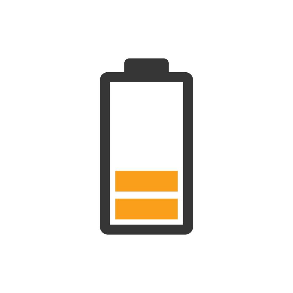 battery icon design template vector