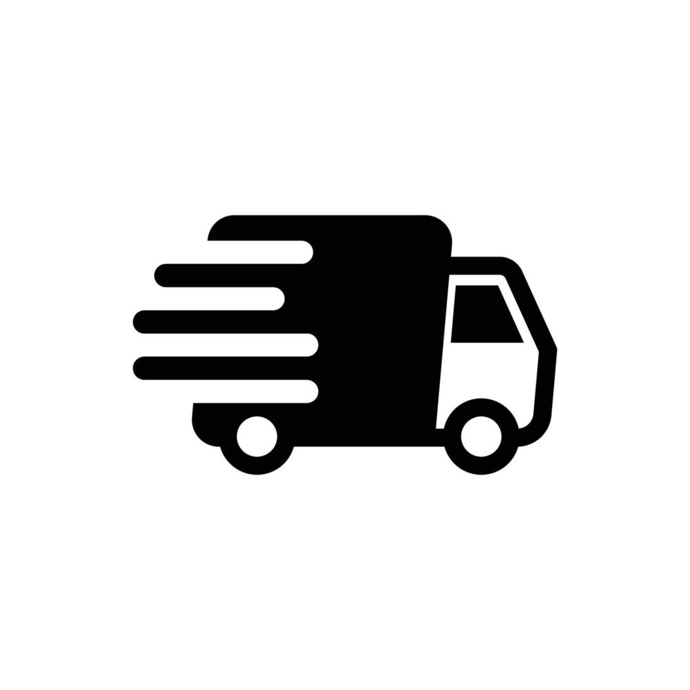 delivery car icon design template vector