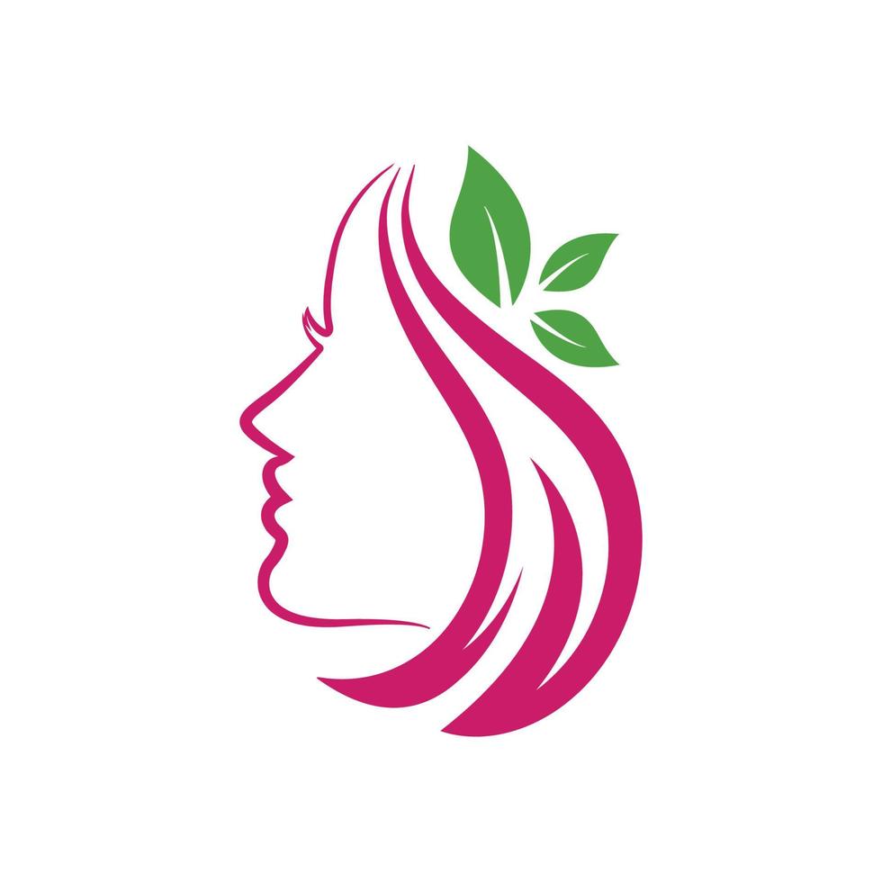 beauty logo design vector