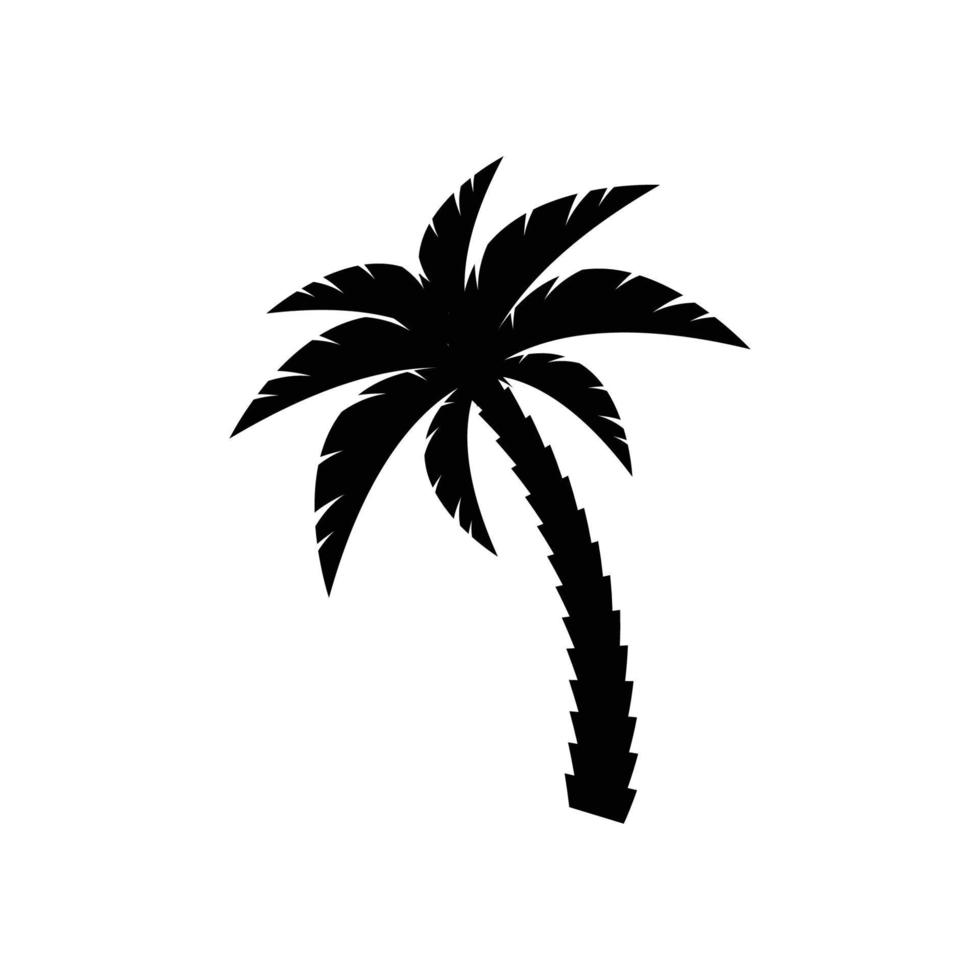 palm tree graphic design template vector