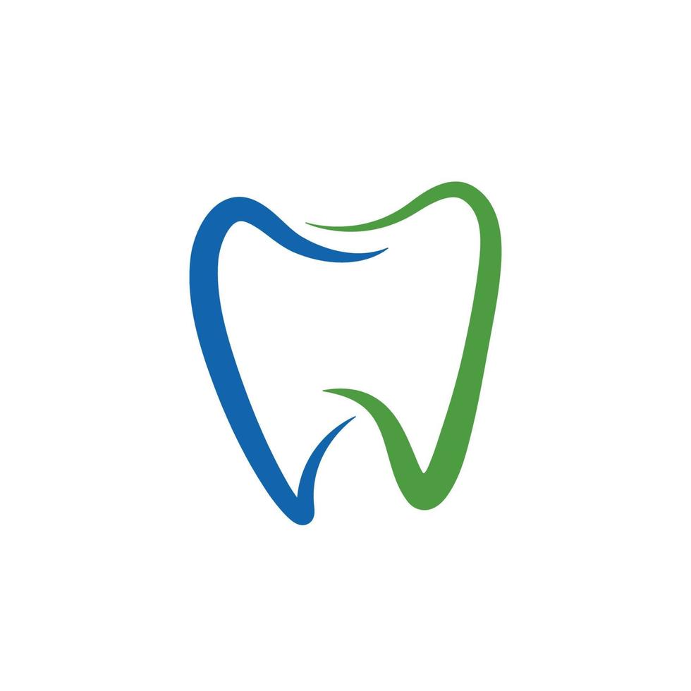 dental care logo icon design template vector