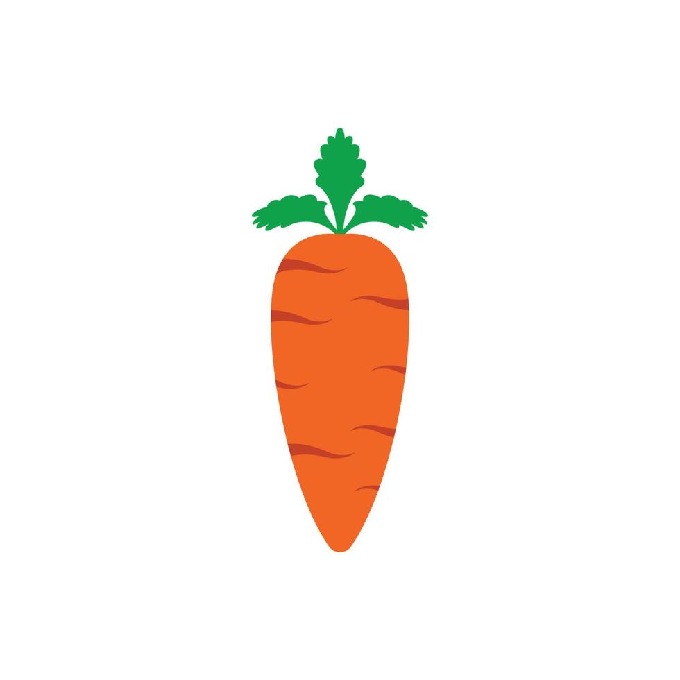 carrot logo icon design template vector