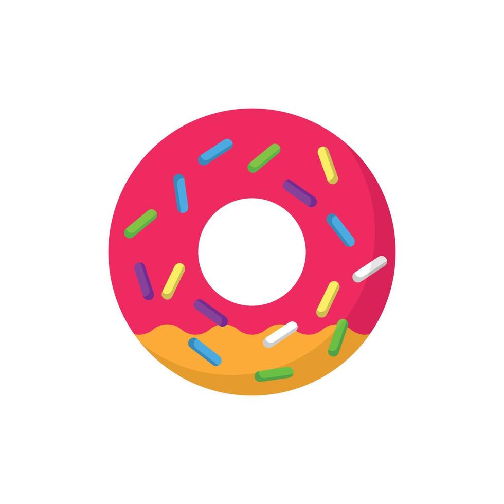 vector de diseño de icono de donut