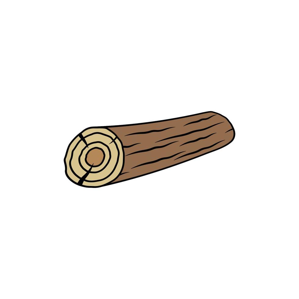 wood logo icon design template vector