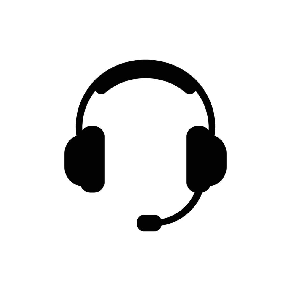 headphone icon design template vector