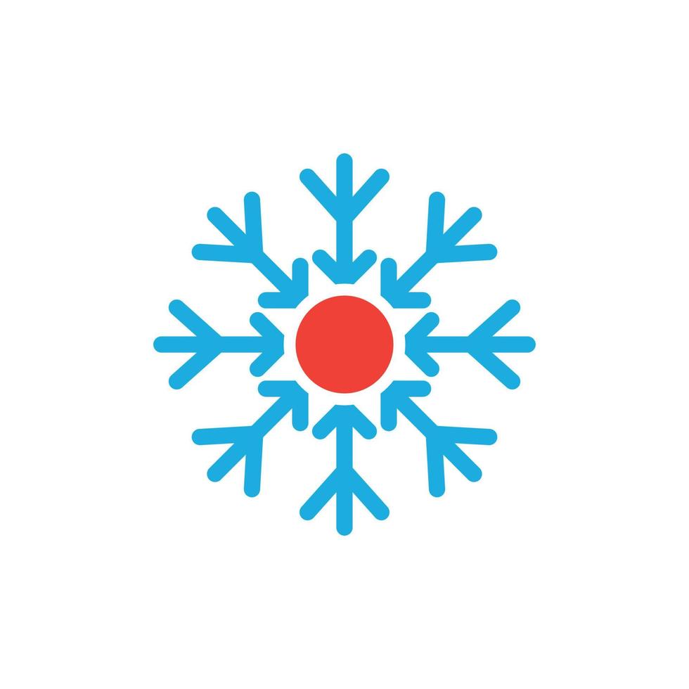 hot and cold icon design template vector