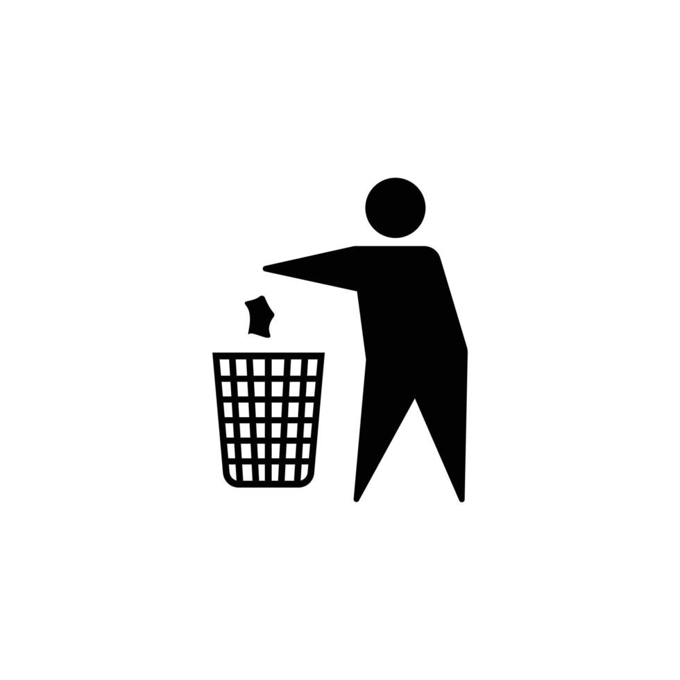 trash can icon design template 7634518 Vector Art at Vecteezy