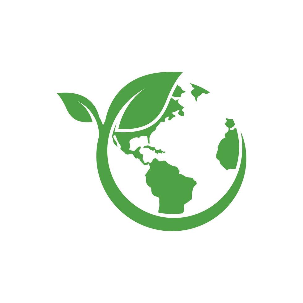 environment logo icon design template vector