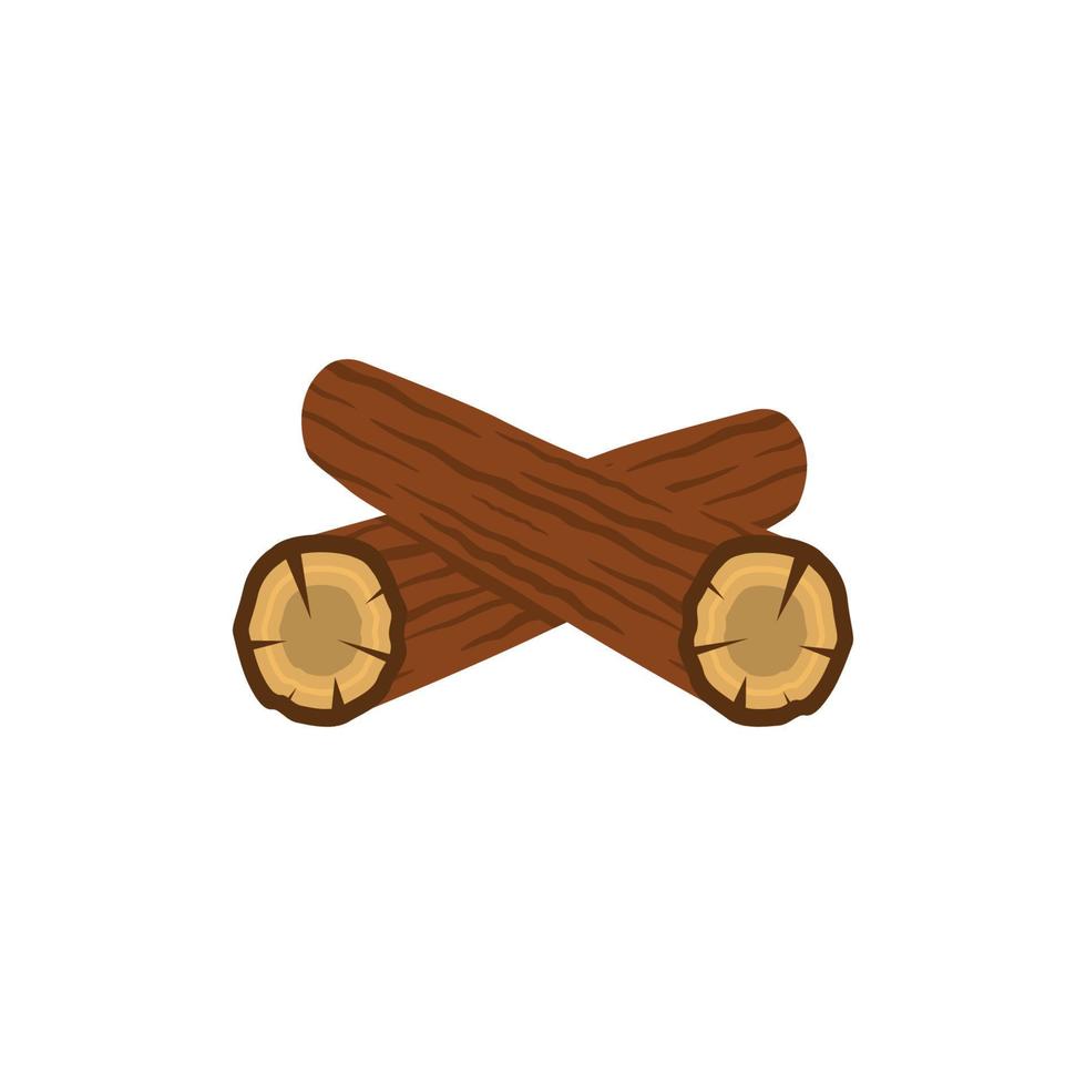 pile of wood icon logo icon design template vector