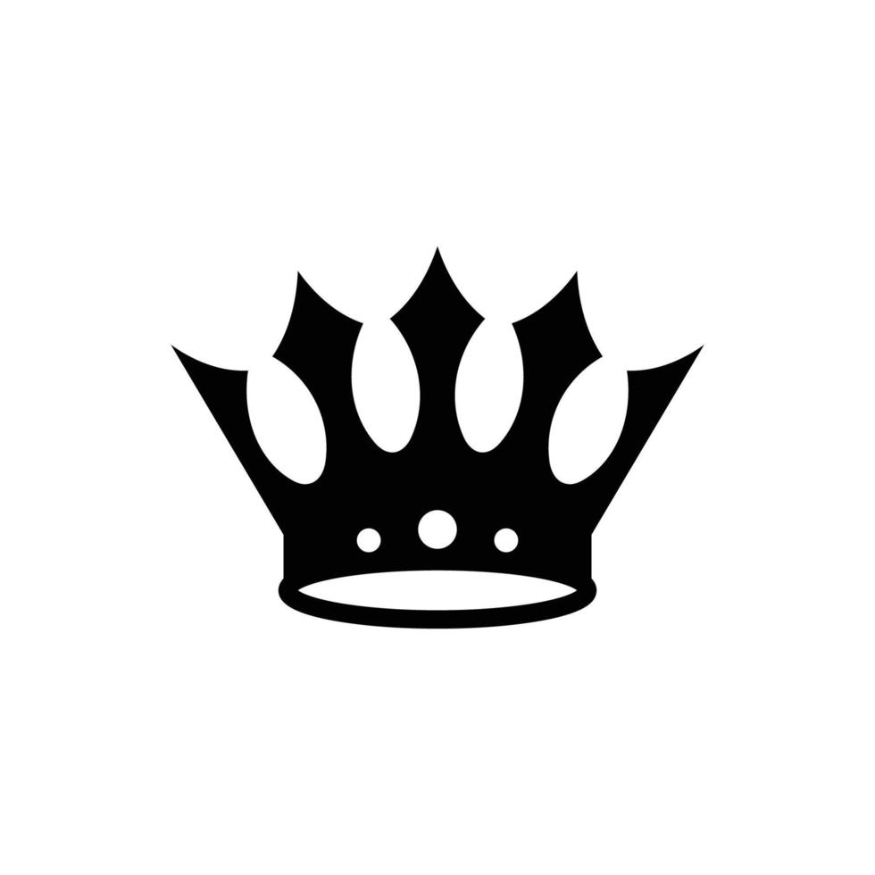 crown icon design template vector