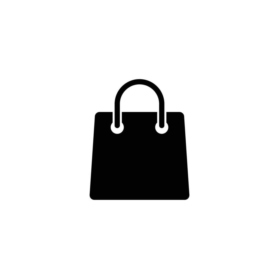 shopping bag icon design template vector