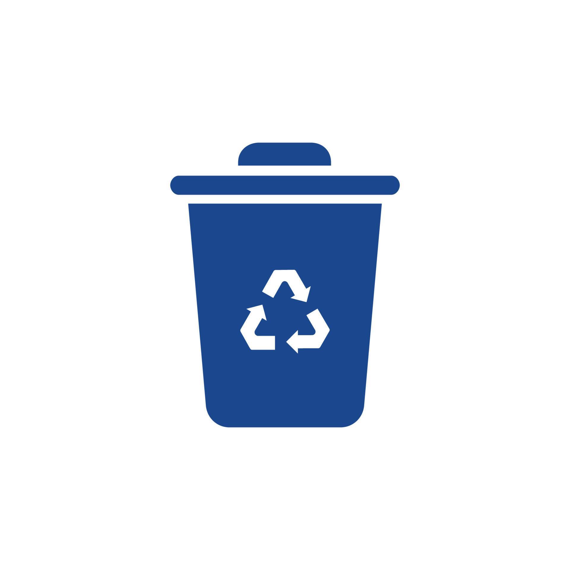 recycle bin logo icon design vector 7634645 Vector Art at Vecteezy