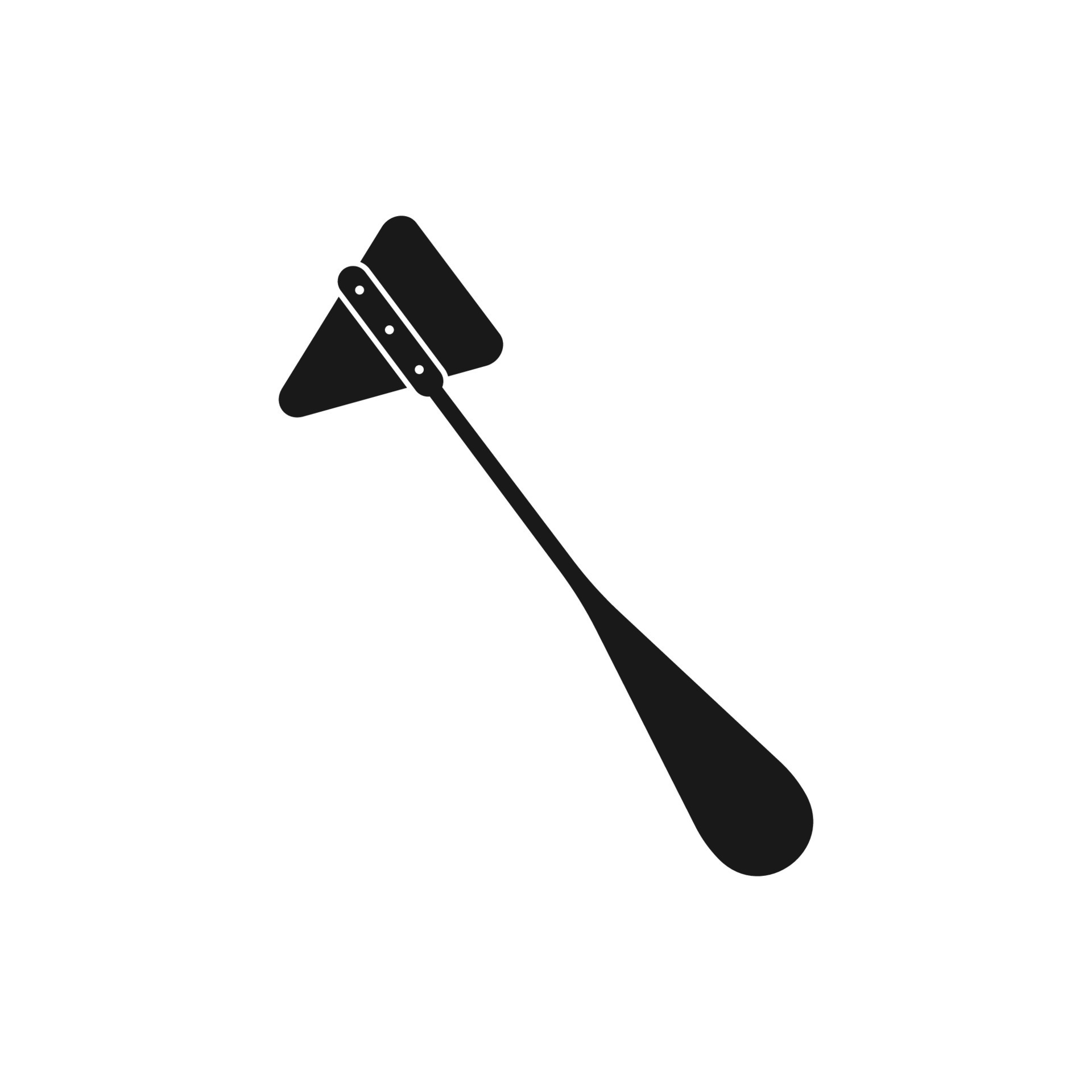 reflex hammer icon design template vector 7634718 Vector Art at Vecteezy