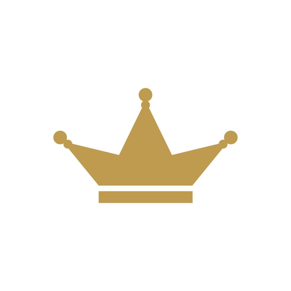 vector de plantilla de diseño de icono de corona