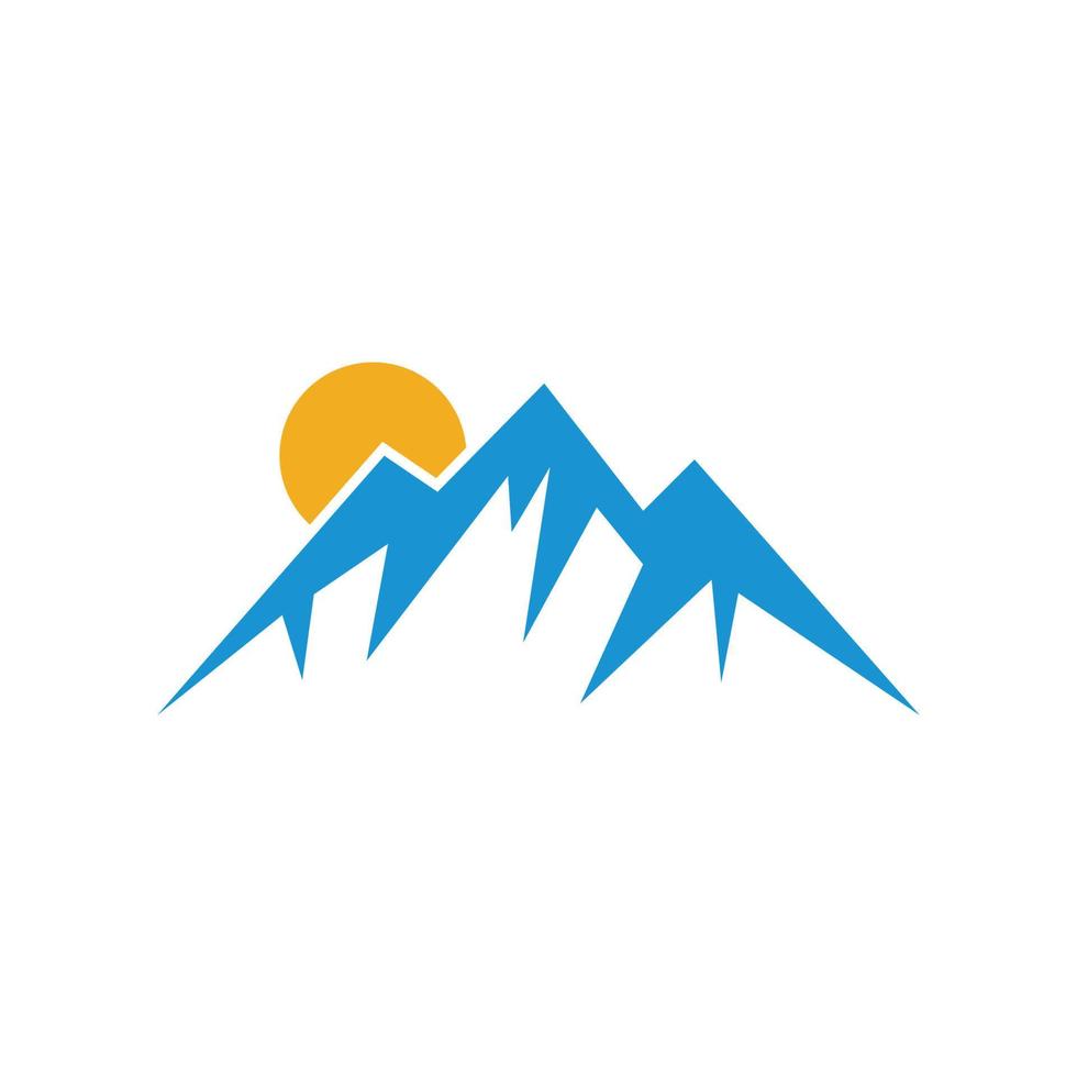 mountain logo icon design template vector