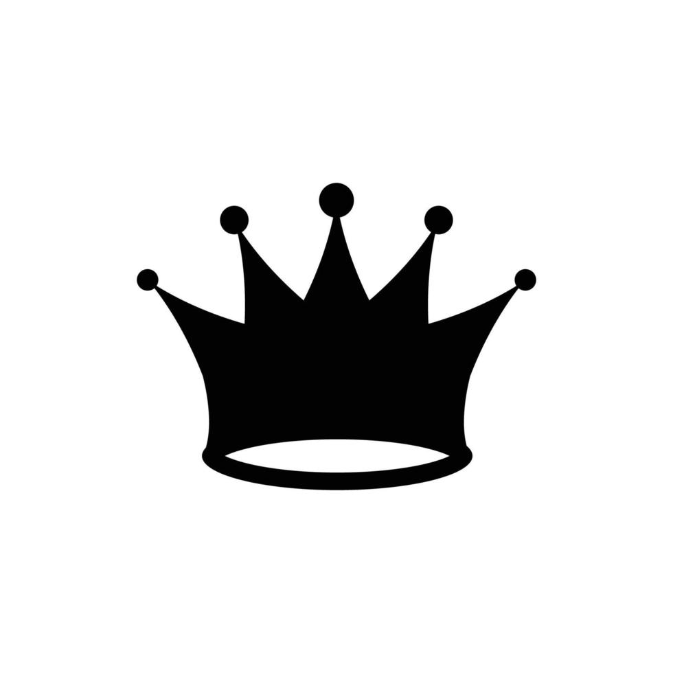crown icon design template vector