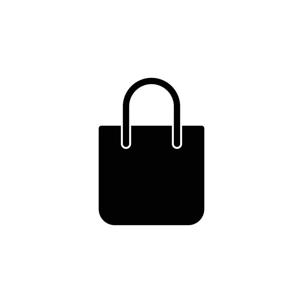shopping bag icon design template vector
