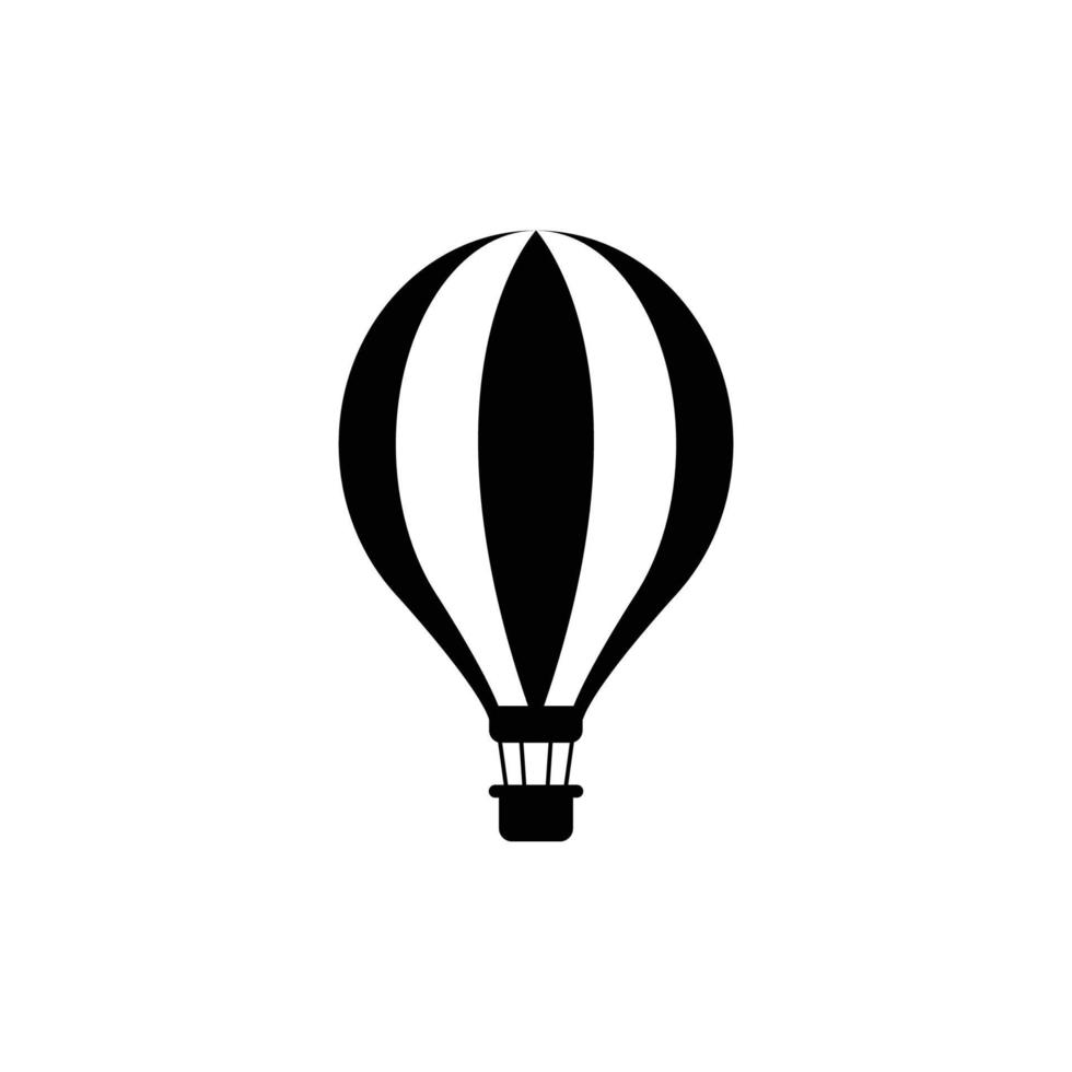 air balloon icon design template vector