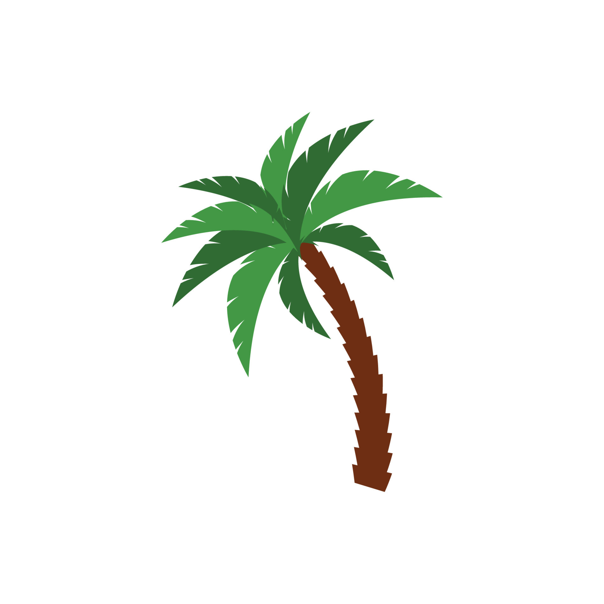 palm tree graphic design template vector 7634880 Vector Art at Vecteezy