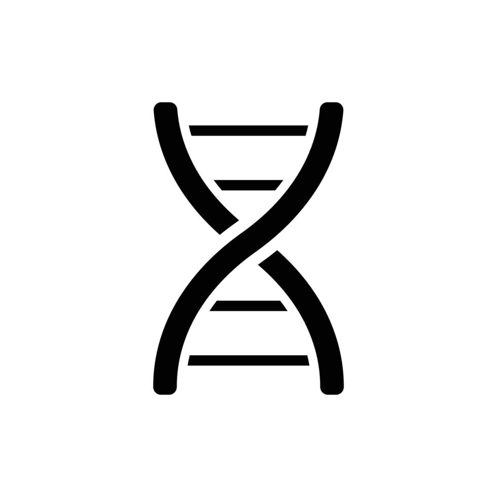 Dna icon design template vector