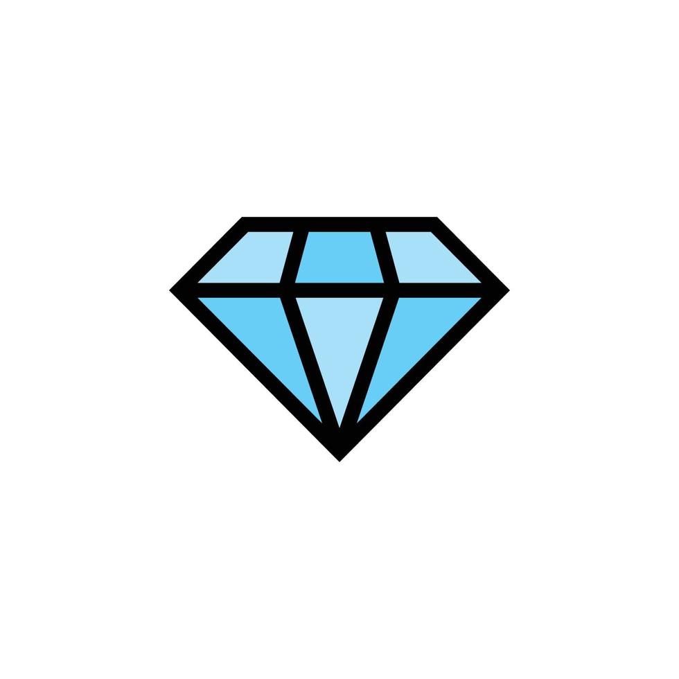diamond icon design template vector