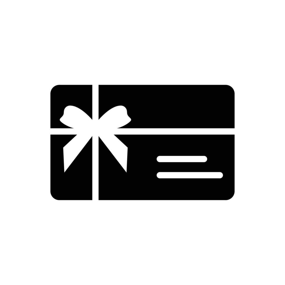 vector de plantilla de diseño de icono de tarjeta de regalo