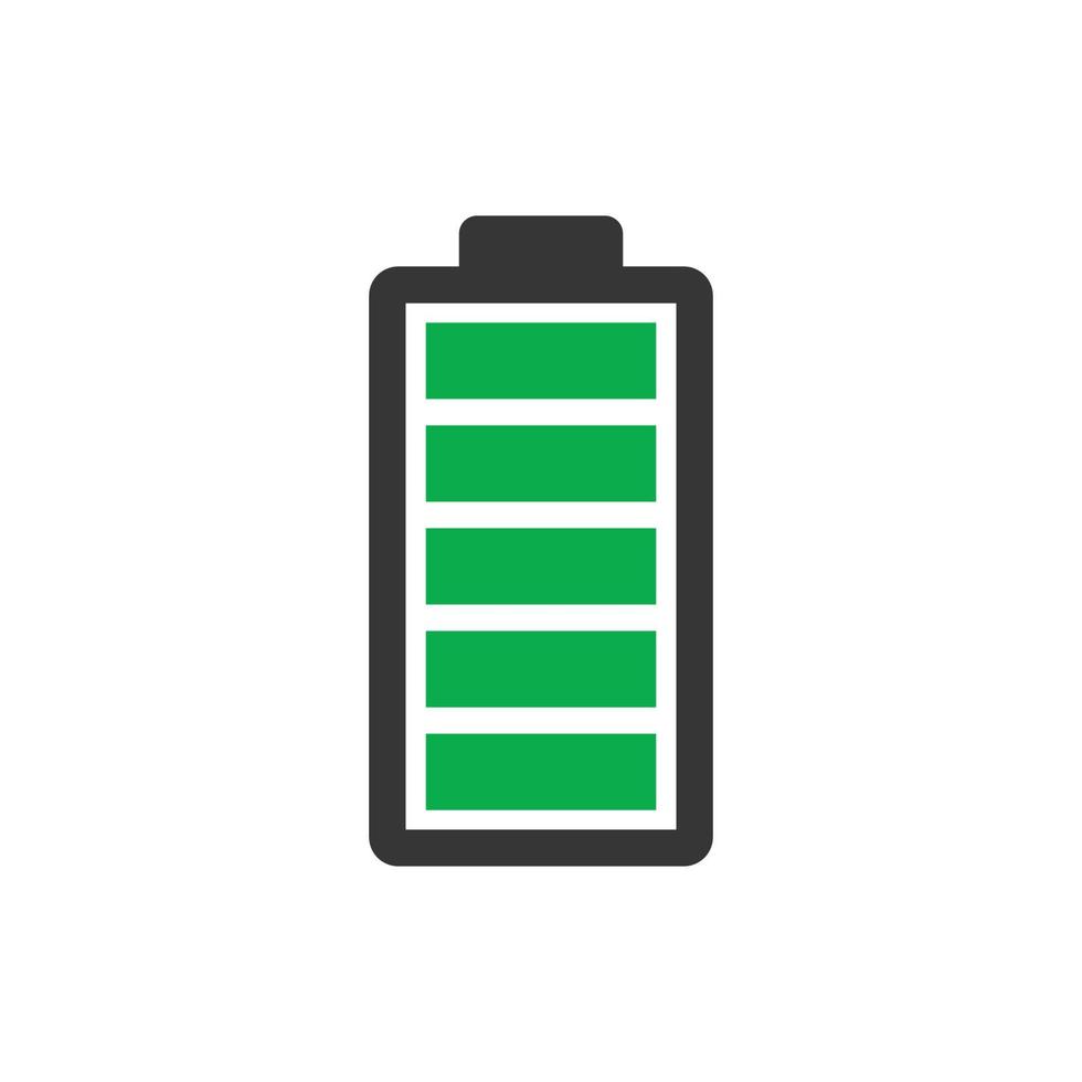 battery icon design template vector