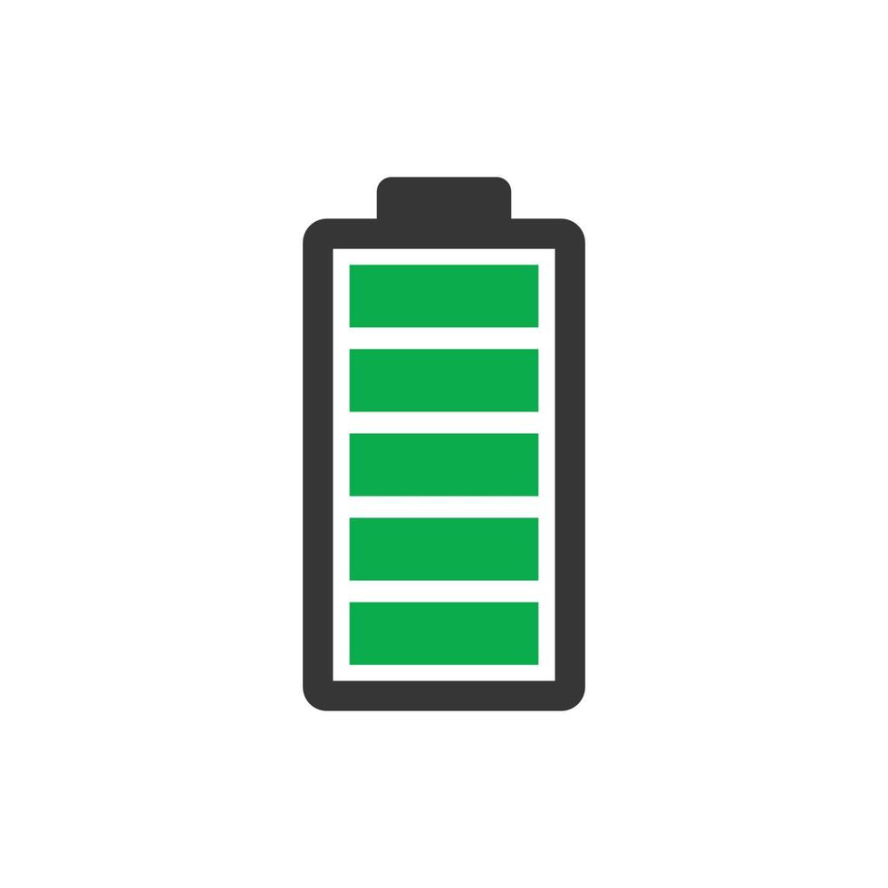 battery icon design template vector