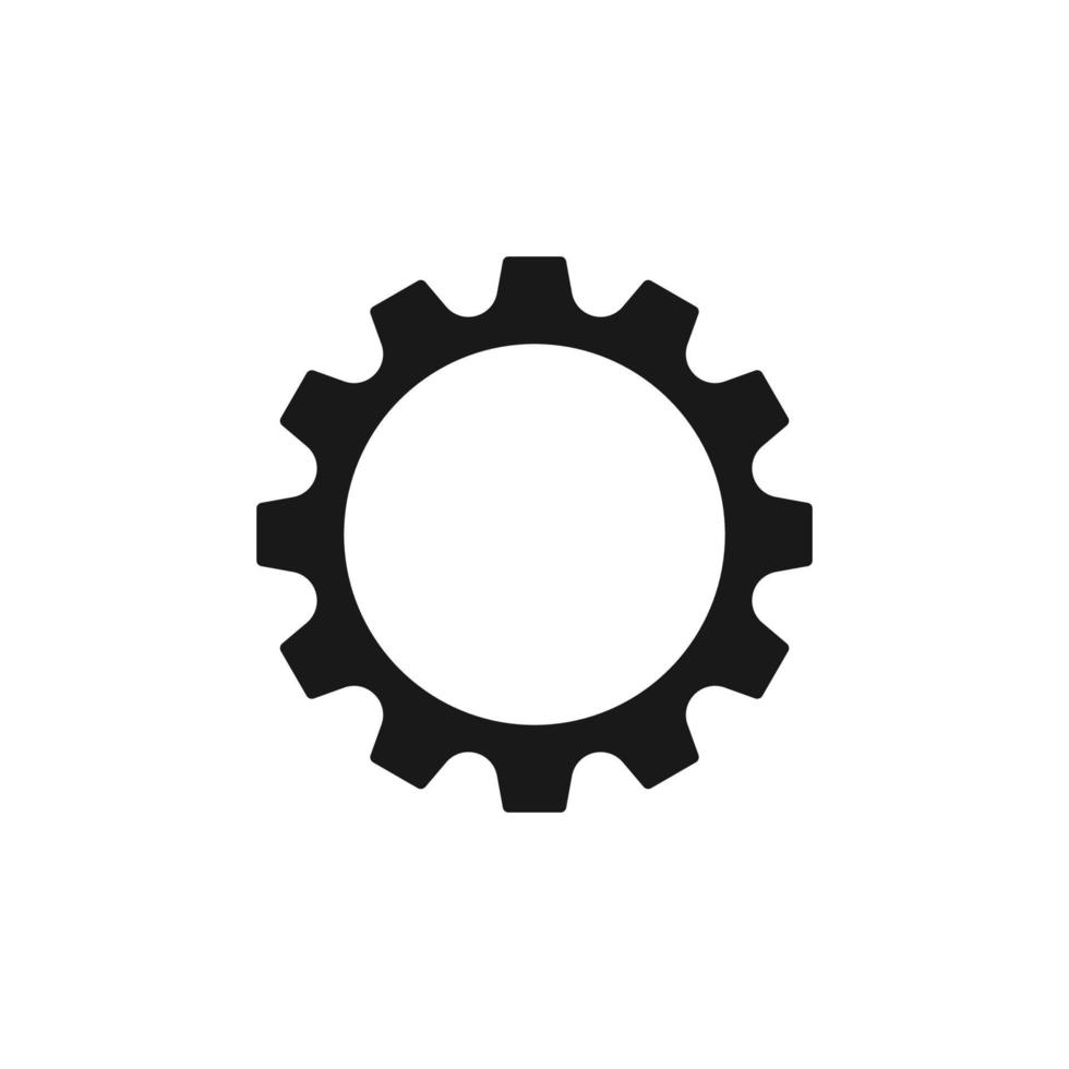 gear logo icon design template vector