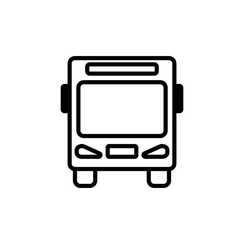 bus icon design template vector