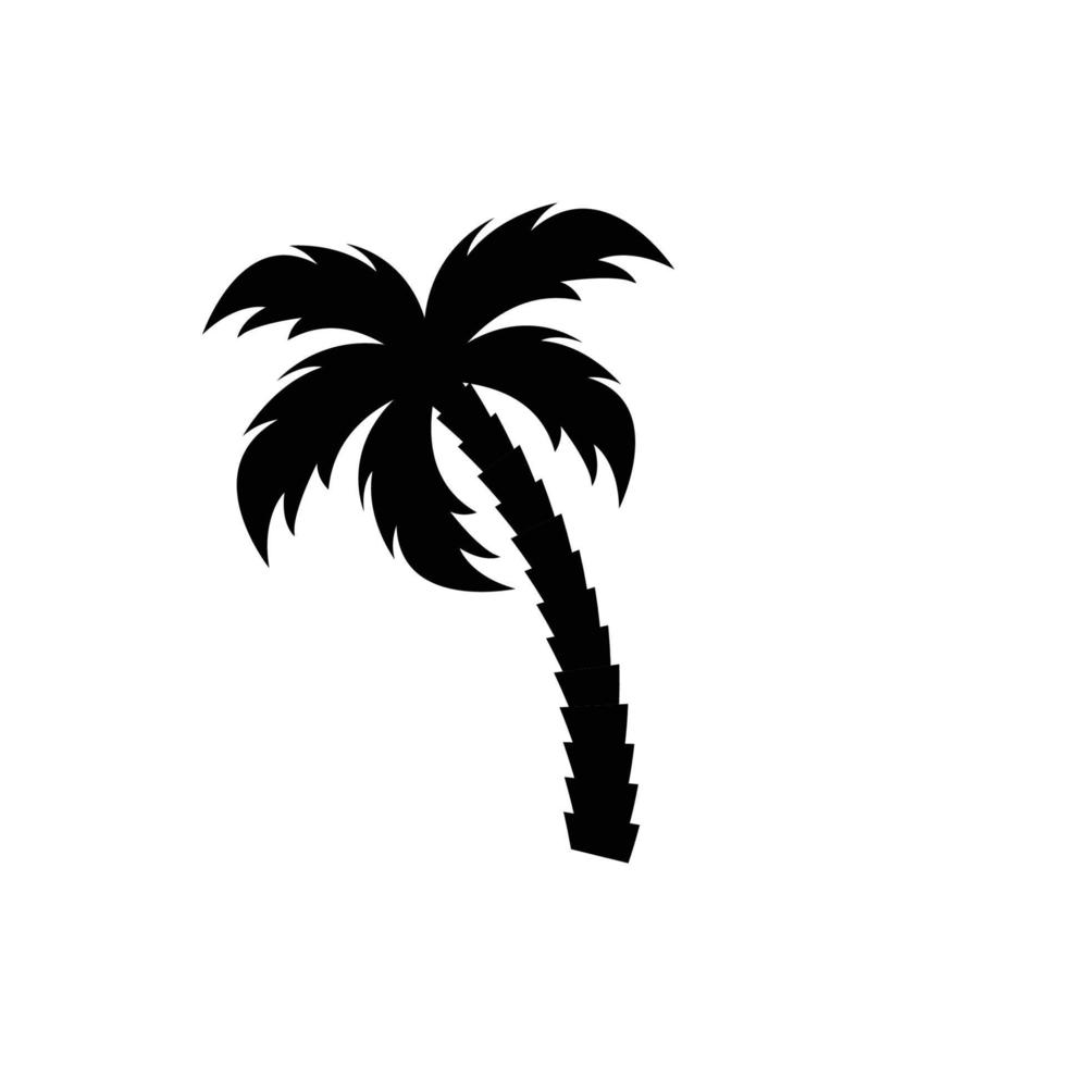 vector de plantilla de diseño gráfico de palmera