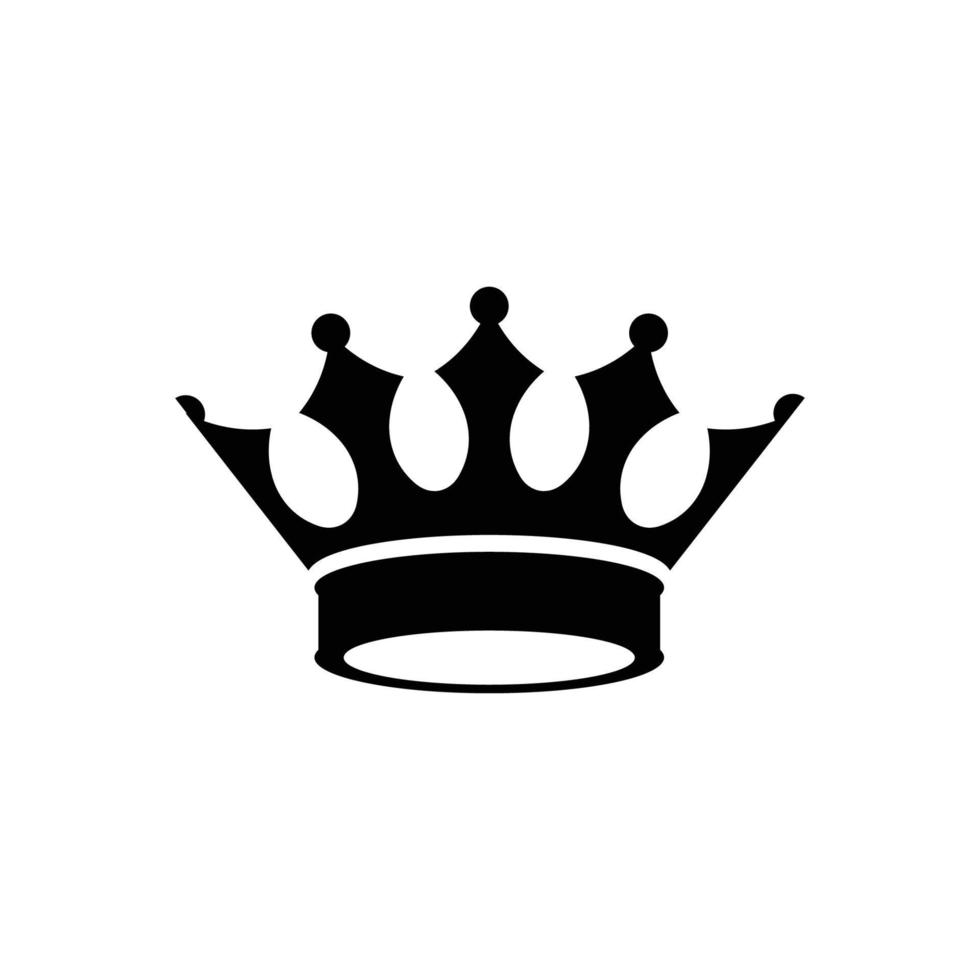 crown icon design template vector