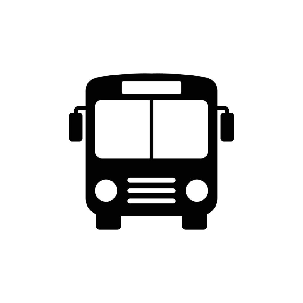 bus icon design template vector