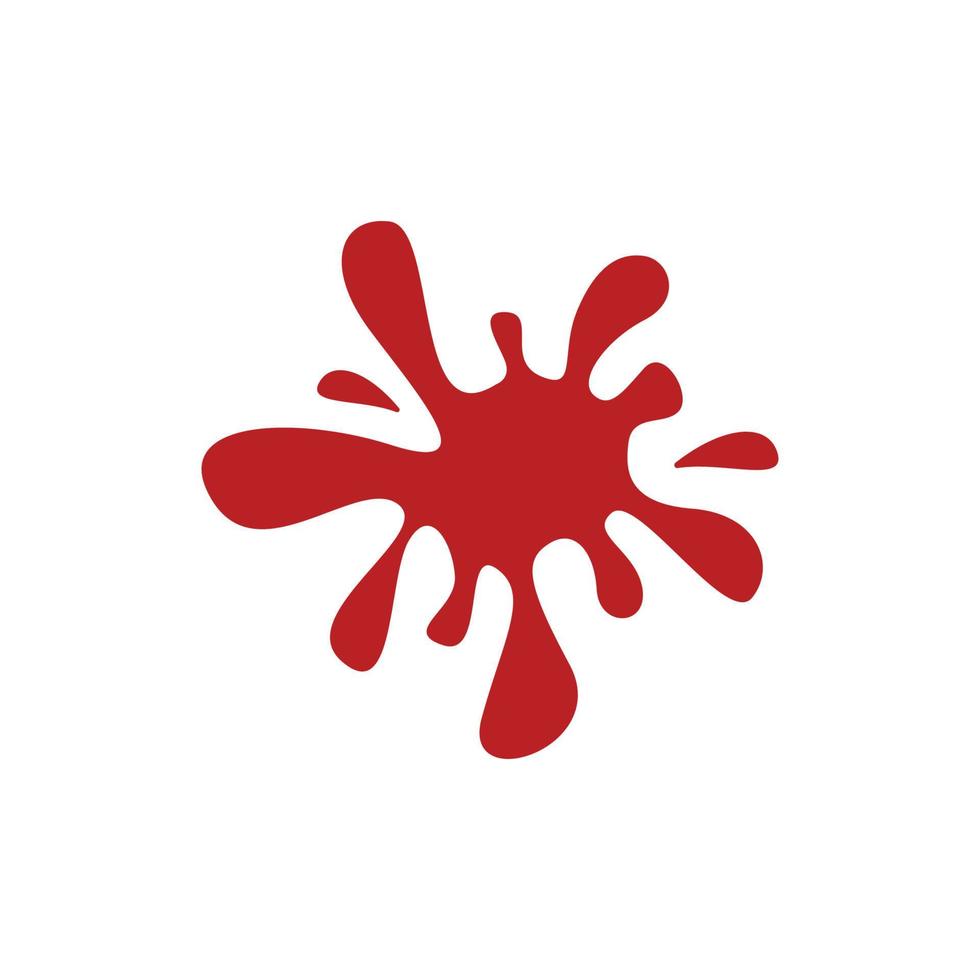plantilla de diseño de icono de logotipo de salpicaduras de pintura vector
