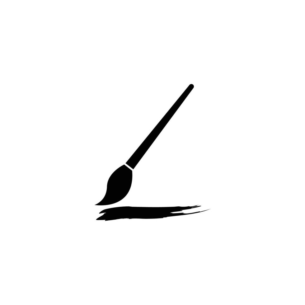 brush icon design template vector