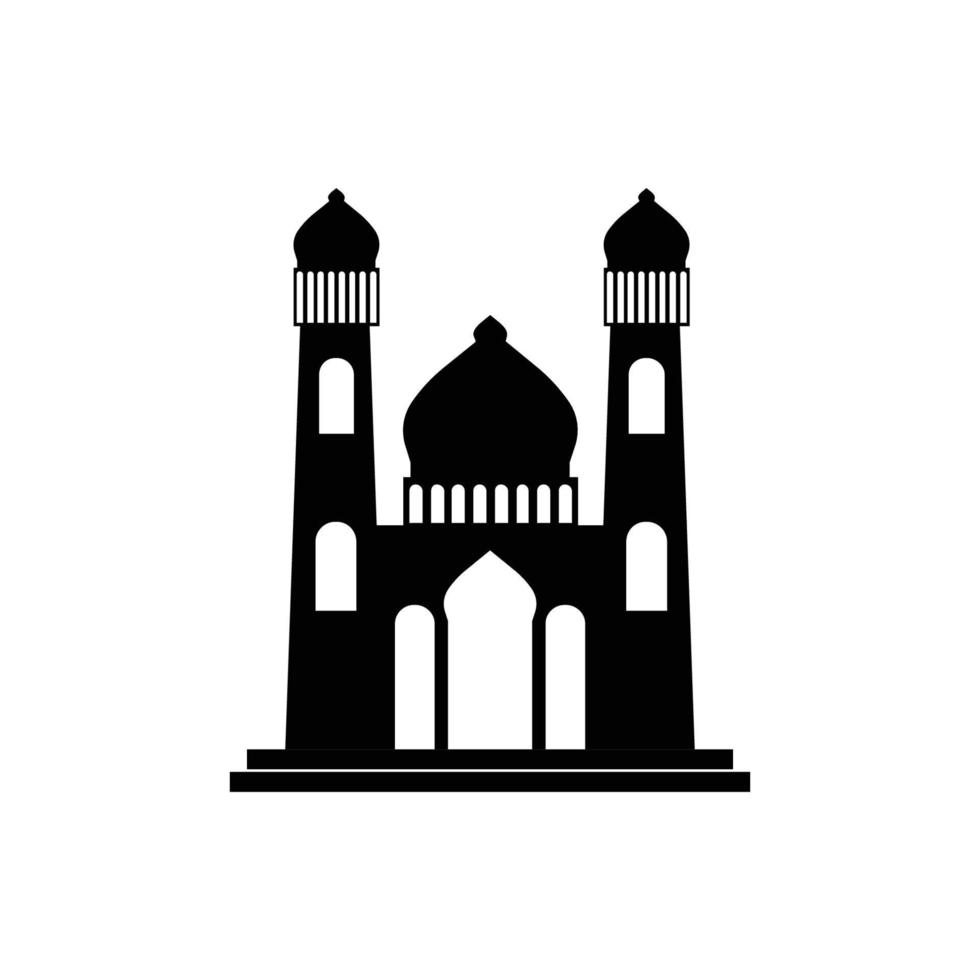 mosque icon design template vector