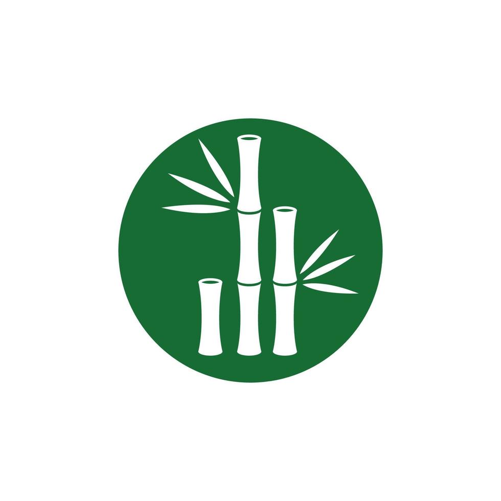 bamboo icon design template vector