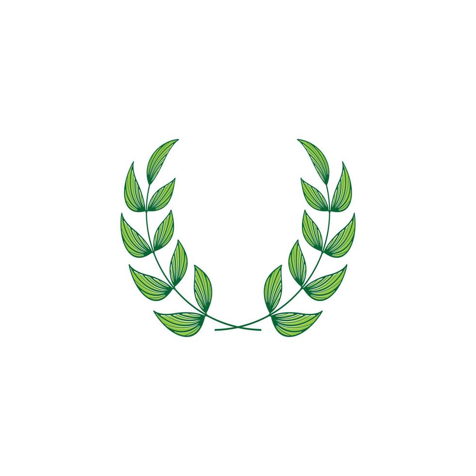leaf graphic design template vector