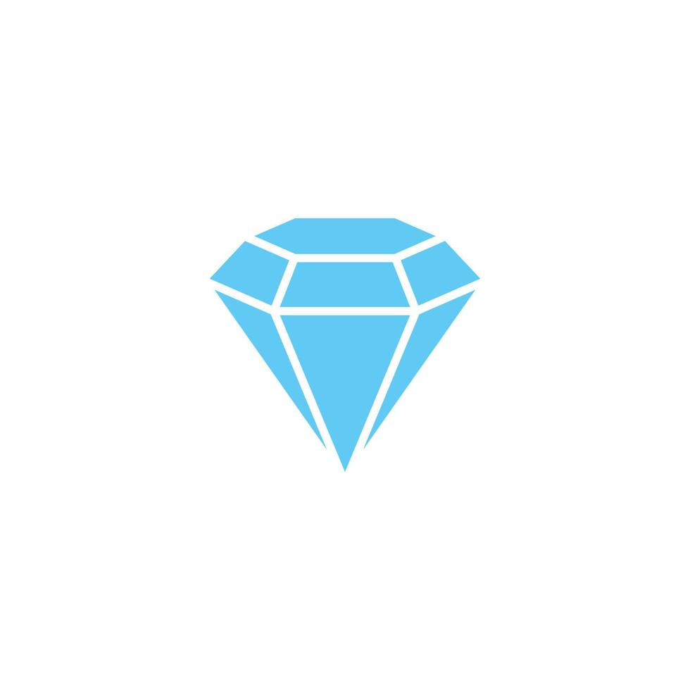 plantilla de diseño de icono de diamante vector