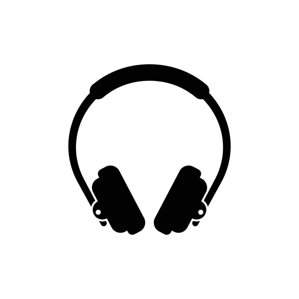 headphone icon design template vector