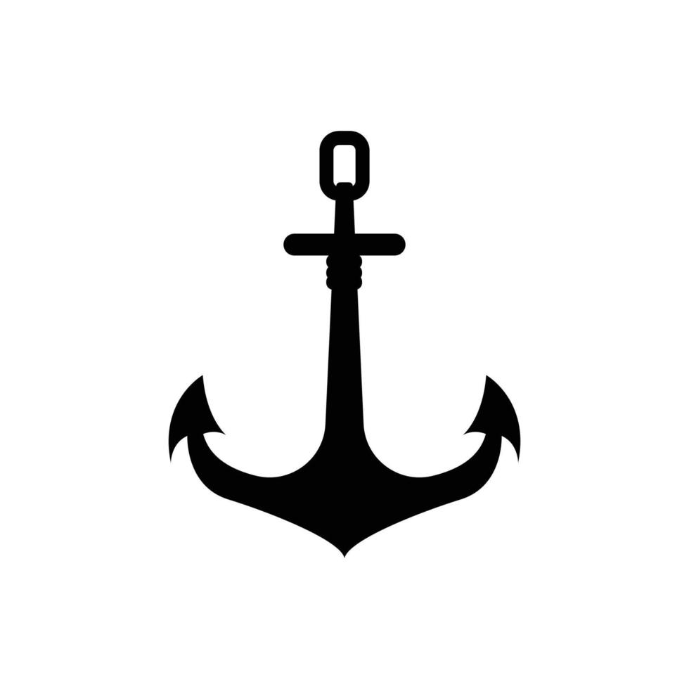 anchor icon design template vector