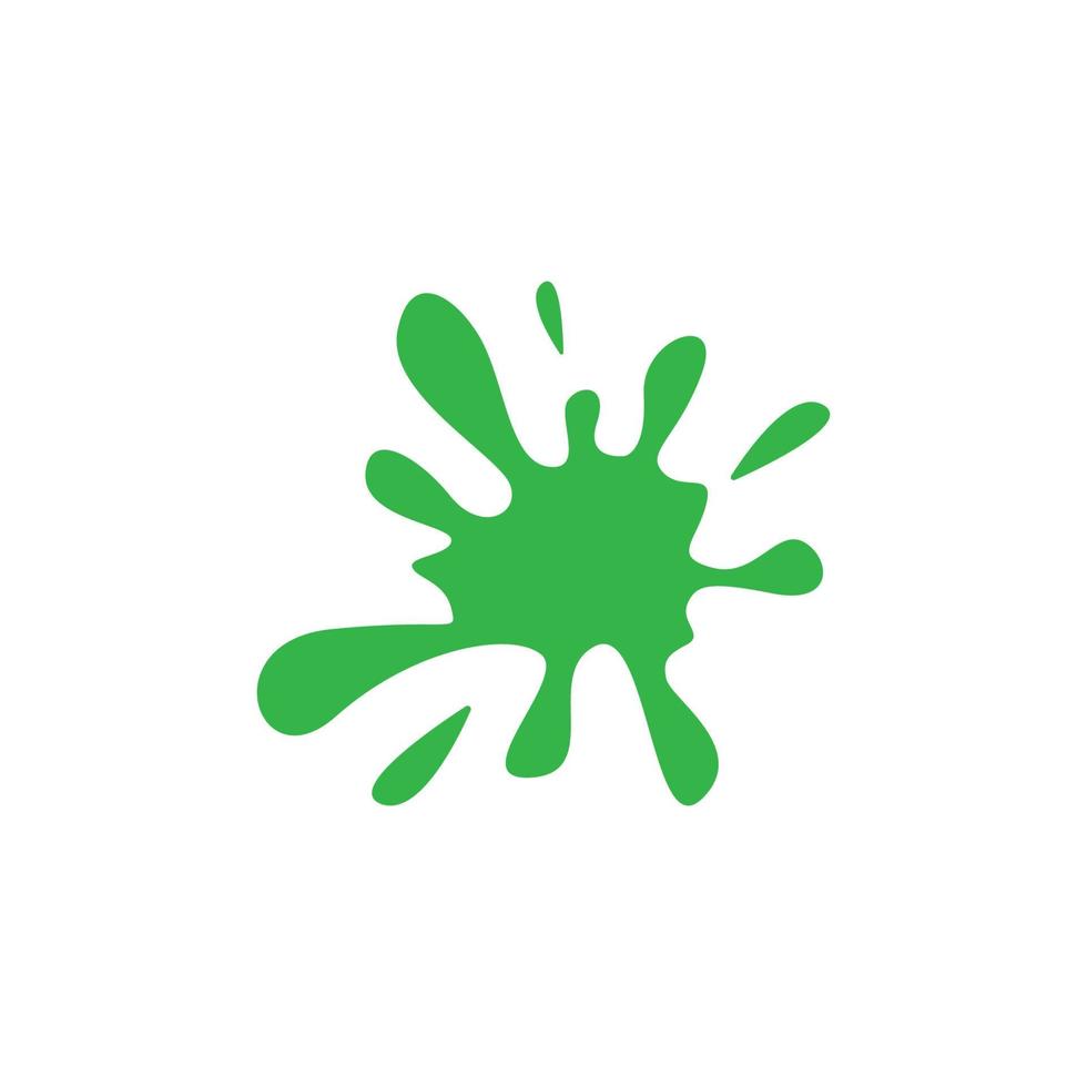 paint splash logo icon design template vector