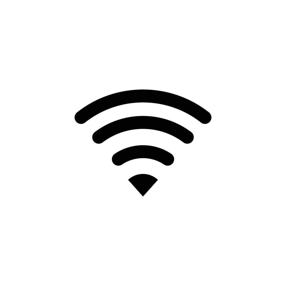 wifi icon design template vector