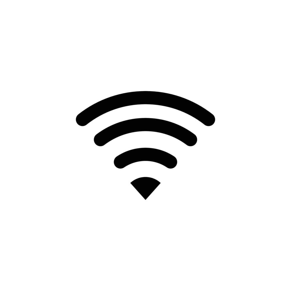 plantilla de diseño de icono wifi vector