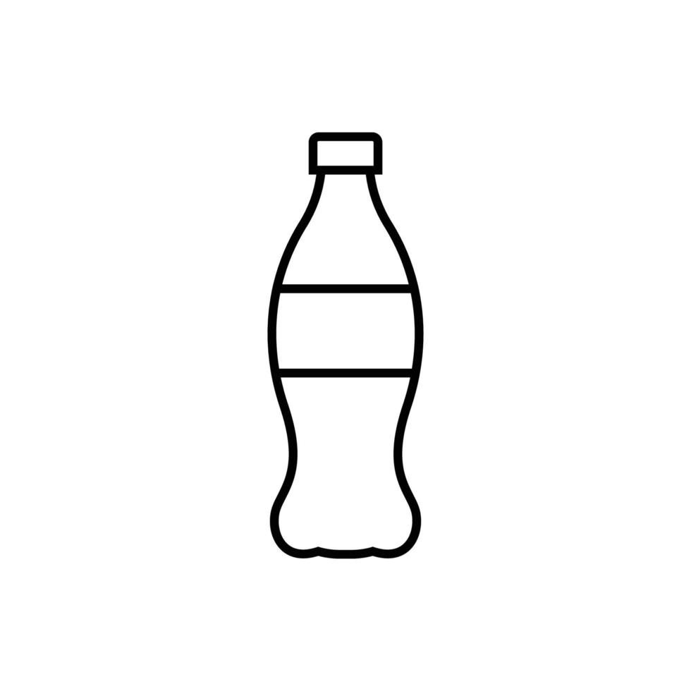 Bottle logo icon design template vector