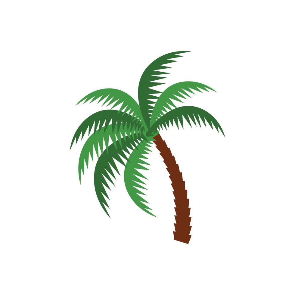 vector de plantilla de diseño gráfico de palmera