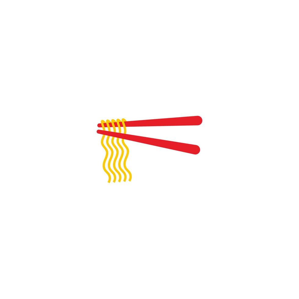noodle icon design template vector