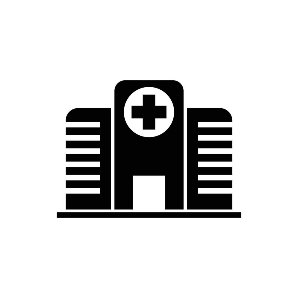hospital icon design template vector