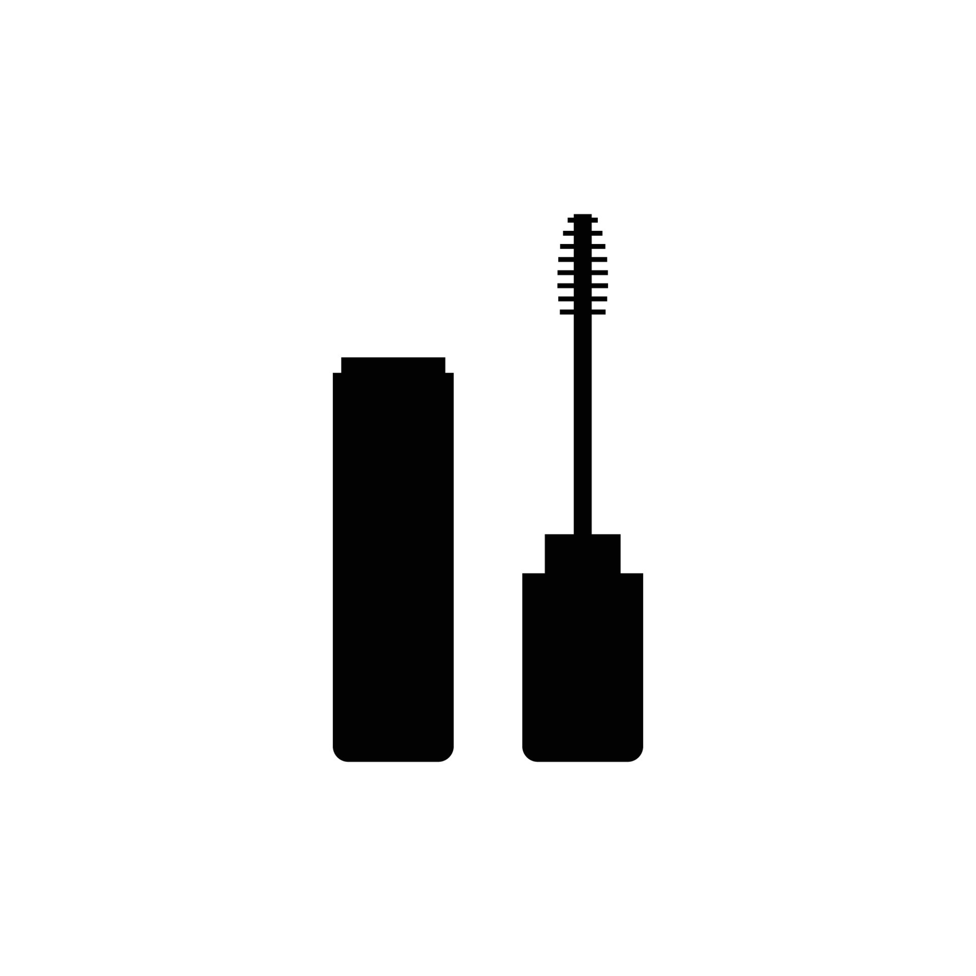 mascara icon design template 7636054 Vector Art at Vecteezy